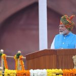 Narendra Modi unfurls national flag from ramparts of Red Fort